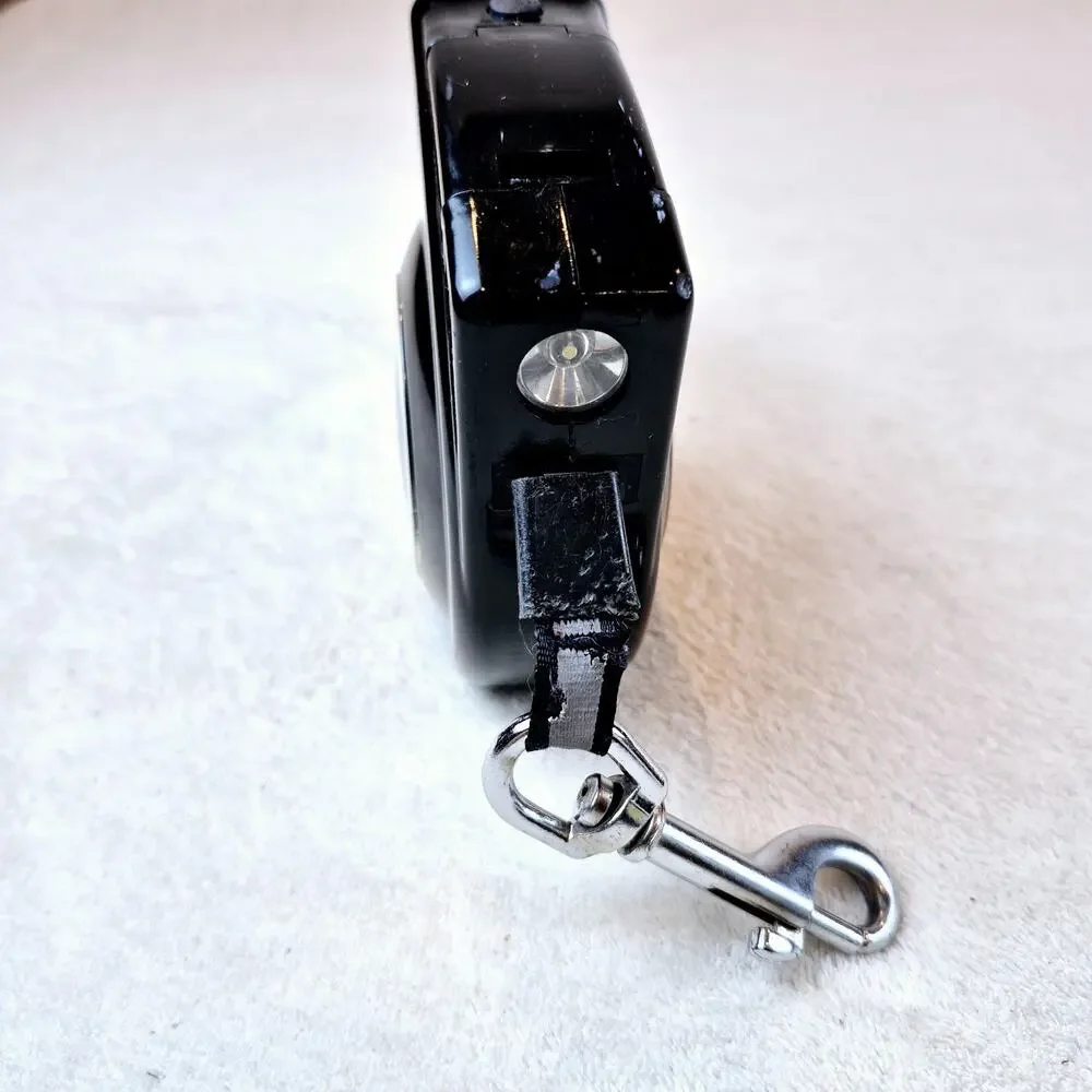 Mod Defender Retractable Safety Leash 3 mode Safety Light Black 16ft
